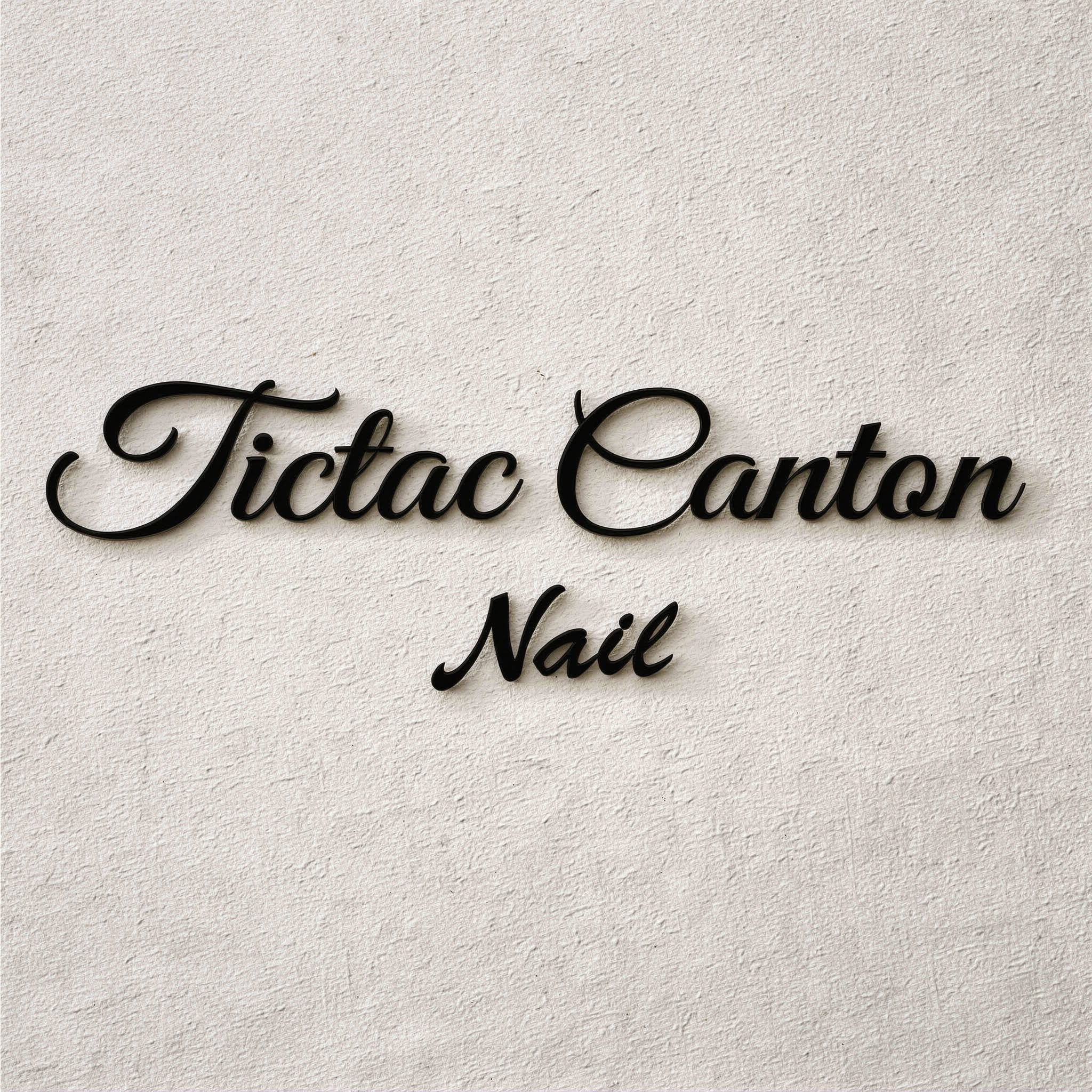 Logo Canton Tic Tac Nails