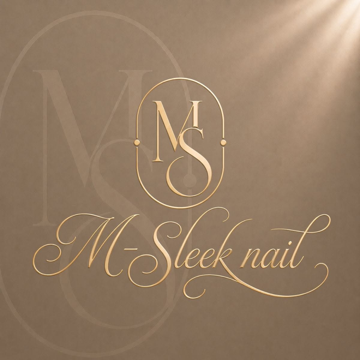 Logo M-Sleek Nail