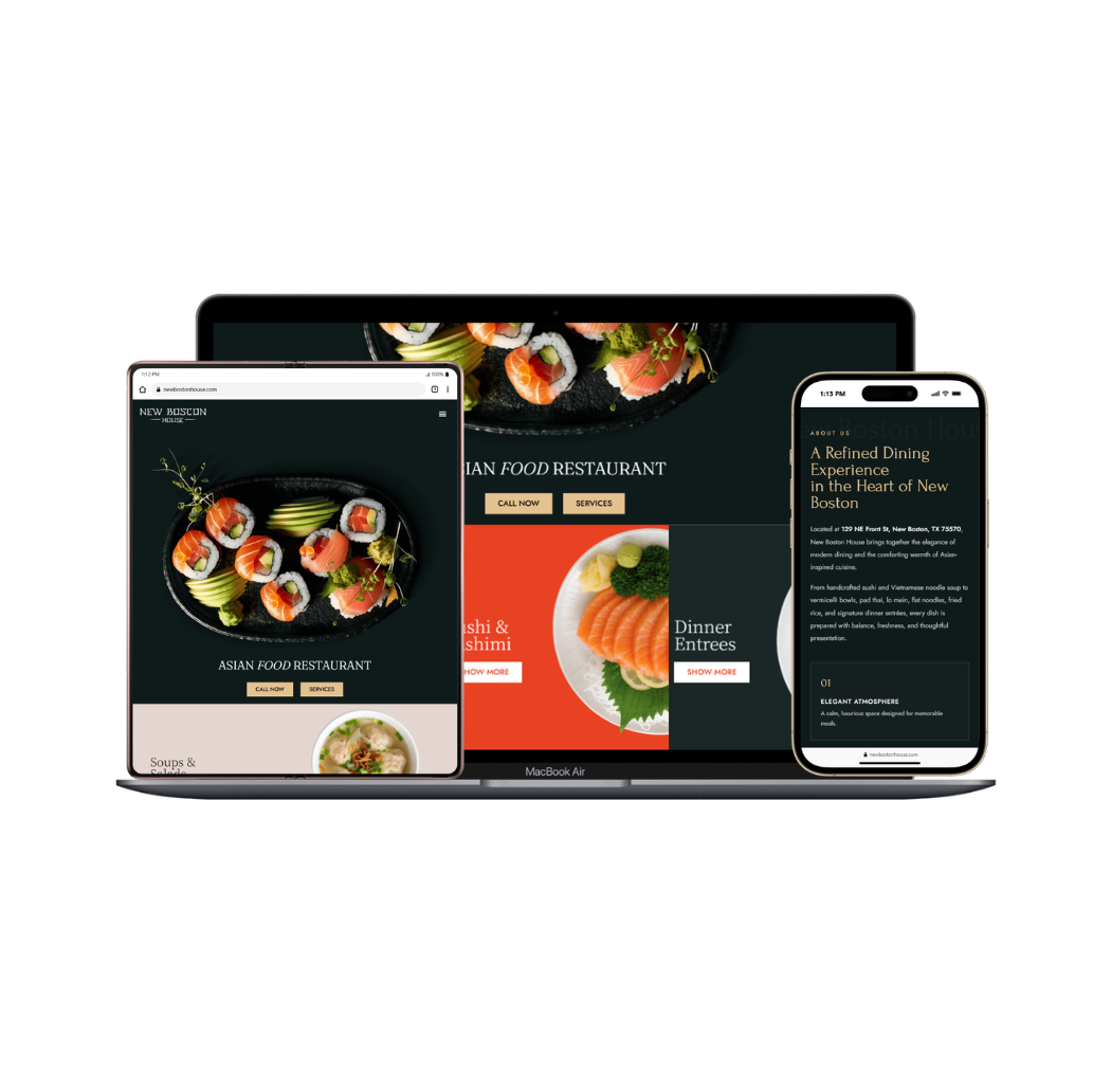 Ảnh preview website New Boston House